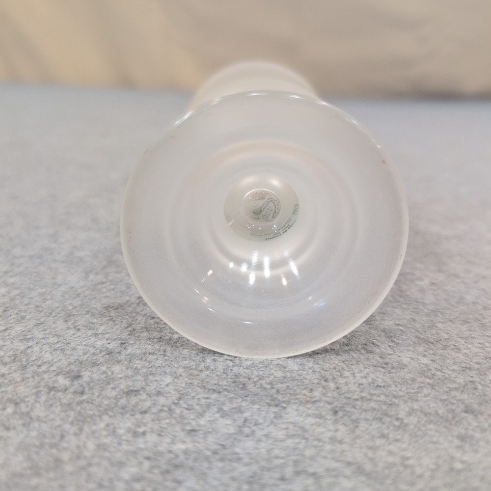 Mary Mahoney's Old French House Biloxi MS Frosted Glass Footed Mug Souvenir - Picture 5 of 5
